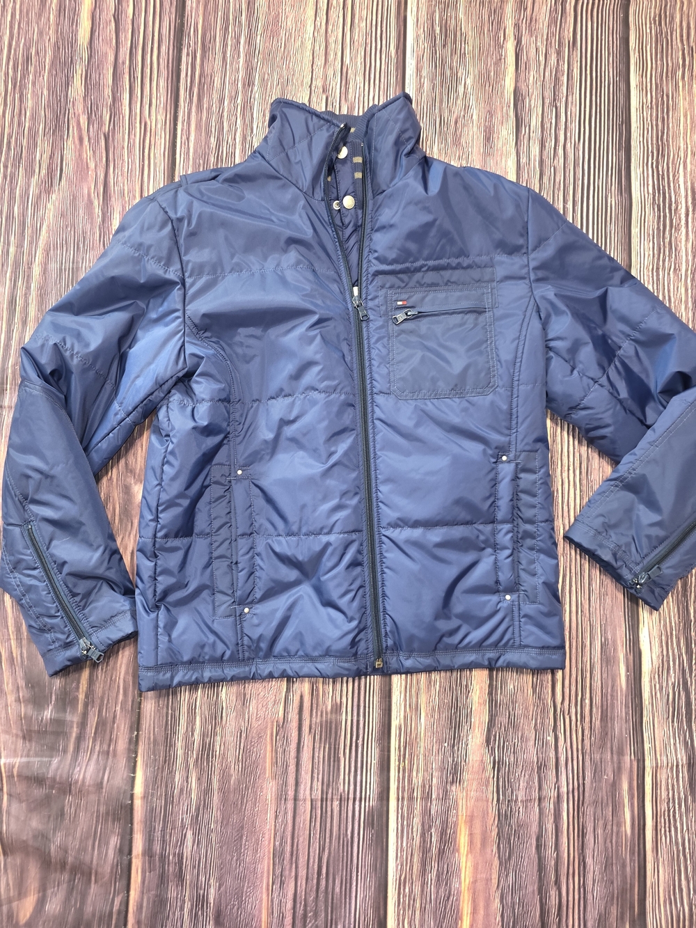 Tommy Hilfiger "New York City Edition" Lightweight Quilted Field Jacket.